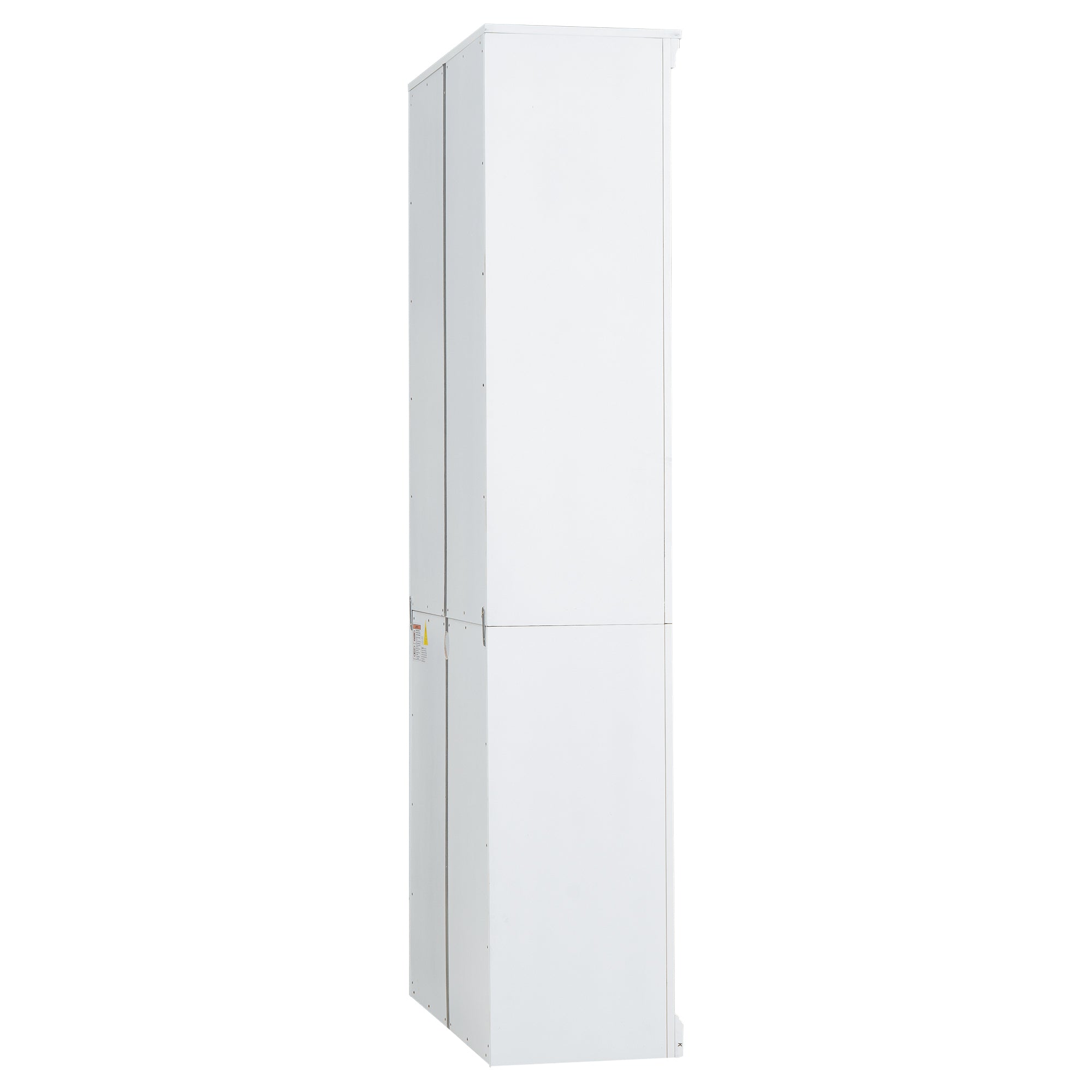 83.4' Tall Wood Bookcase with light strip,5-Tier Decor Bookshelves with Adjustable Shelves,Storage Organizer for CDs/Books,Free Standing Storage Shelves for Living Room,Home Office,White - Grand Goldman Shop