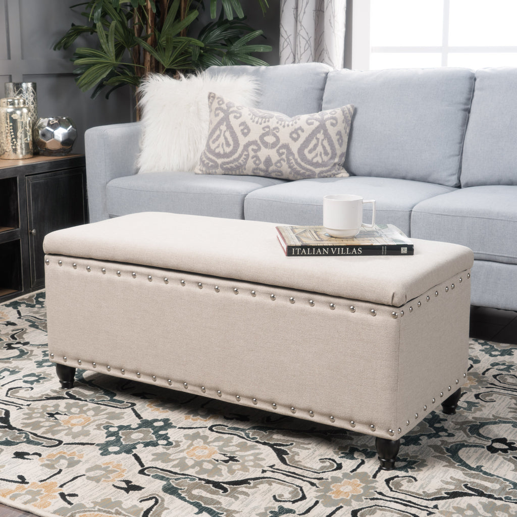 STORAGE OTTOMAN - Grand Goldman Shop