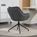 Modern Faux Leather Office Chair, Ergonomic Executive Desk Chair with High Back and Adjustable Features - Grand Goldman