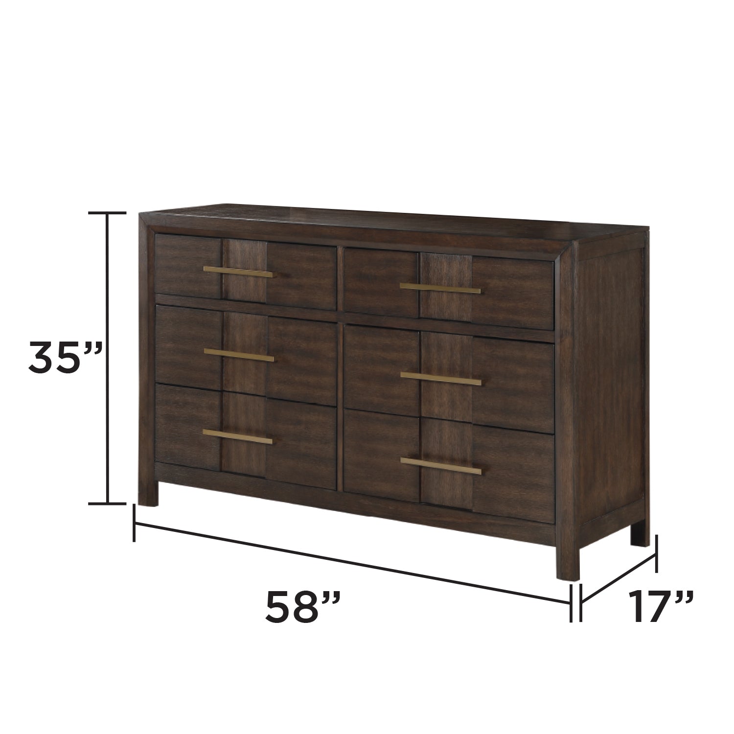 KENZO Modern King 5-Piece Storage Bedroom Set in Walnut Finish with LED Headboard, Bluetooth Speakers, USB Ports, Dresser, Mirror, Nightstand and Chest - Grand Goldman Shop