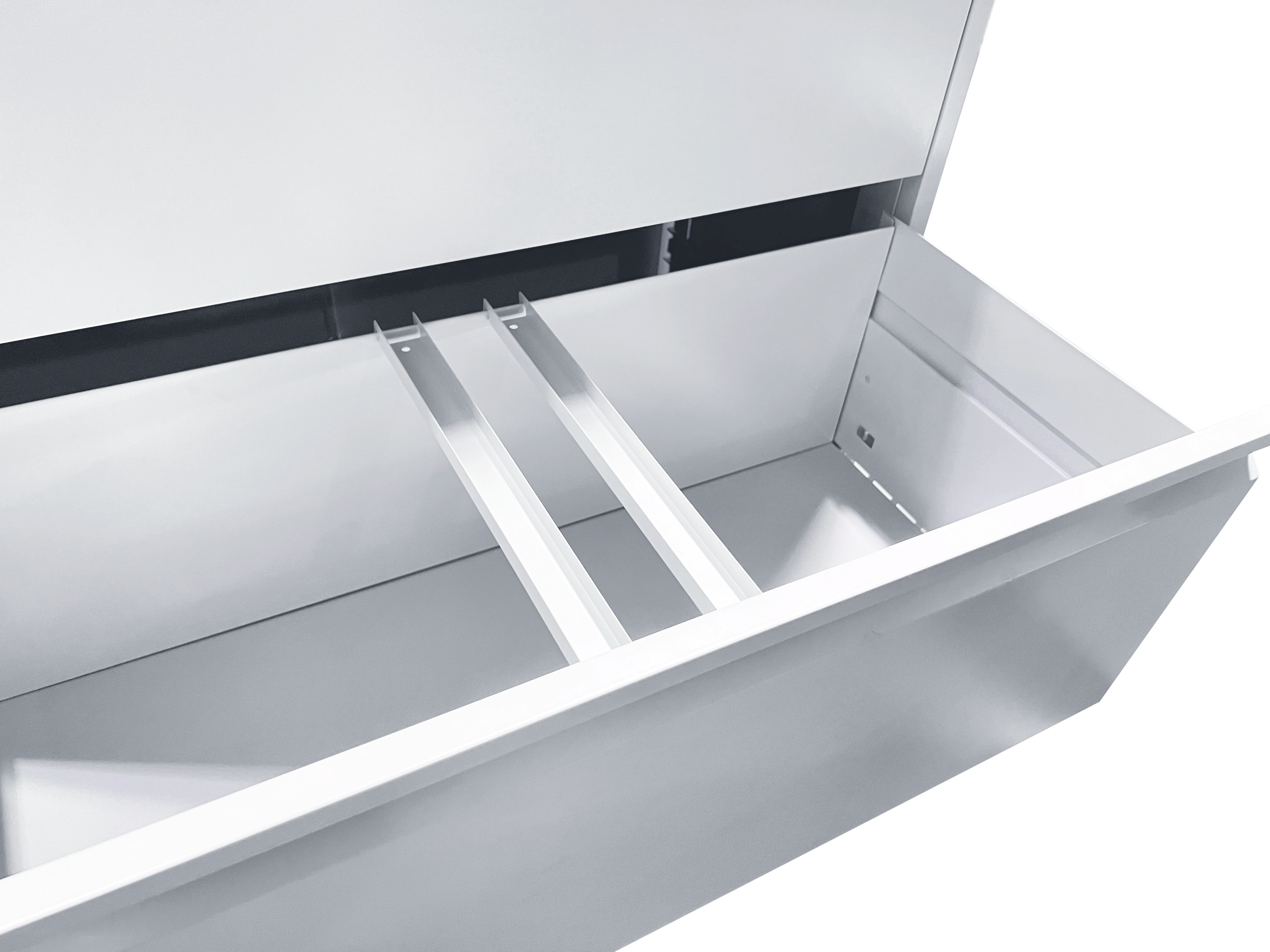 5 Drawer Metal Lateral File Cabinet , White Filing Cabinet with Lock, Lockable File Cabinet for Home Office, Locking Metal Fi