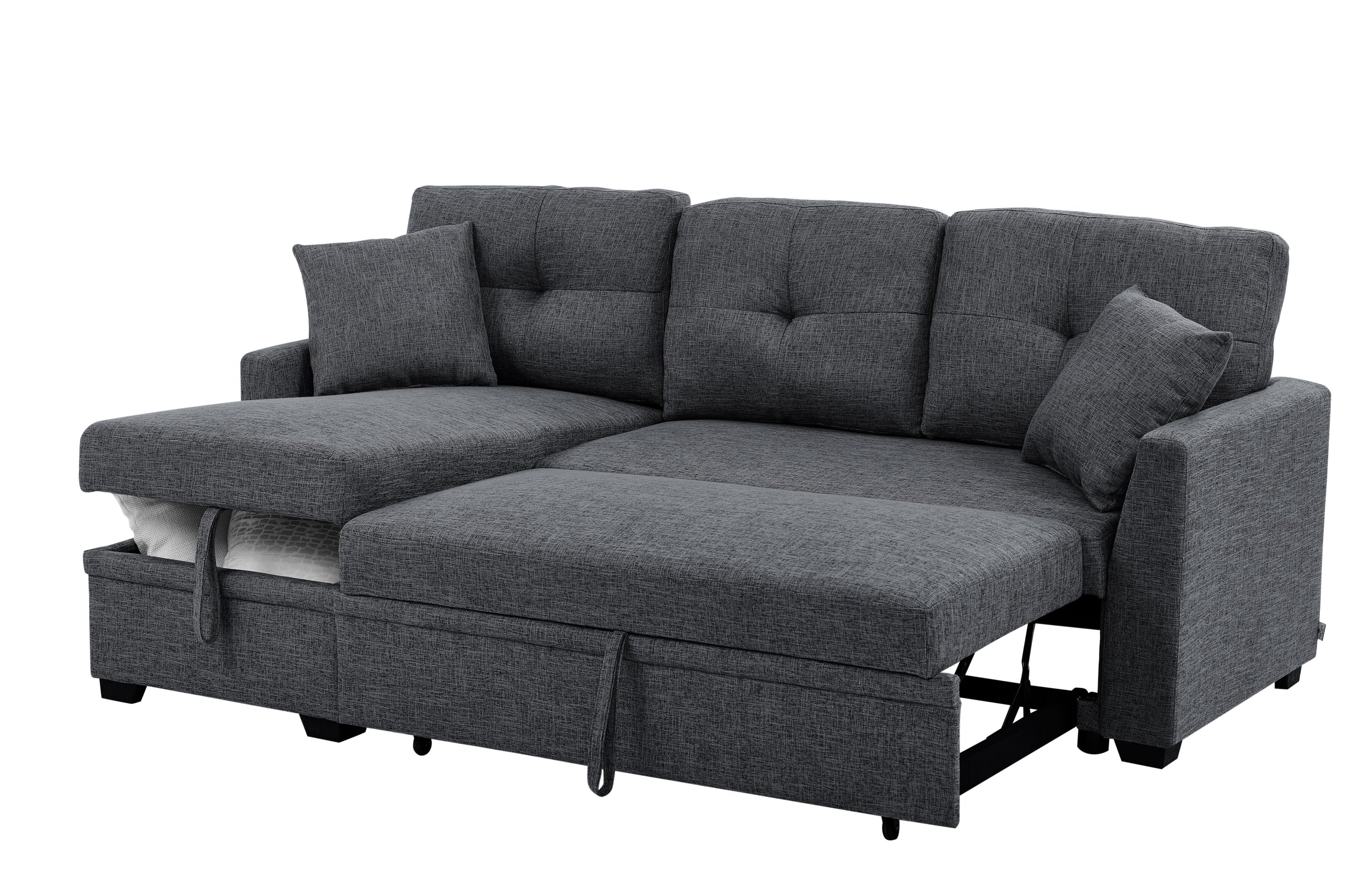 Modular Sleeper Sectional Sofa with Storage - Grand Goldman Shop