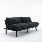 Black Convertible Folding Modern sofa Bed - Grand Goldman Shop