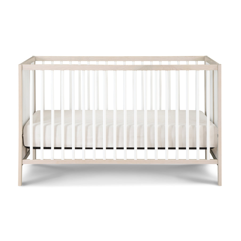 Pixie Finn 3-in-1 Crib in Washed Natural/White | Premium Home Decor - Grand Goldman