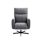 Power Swivel Recliner Chair, Electric Reclining with USB & Type-C Charging, 360° Swivel Velvet Upholstered Accent Chair, for 