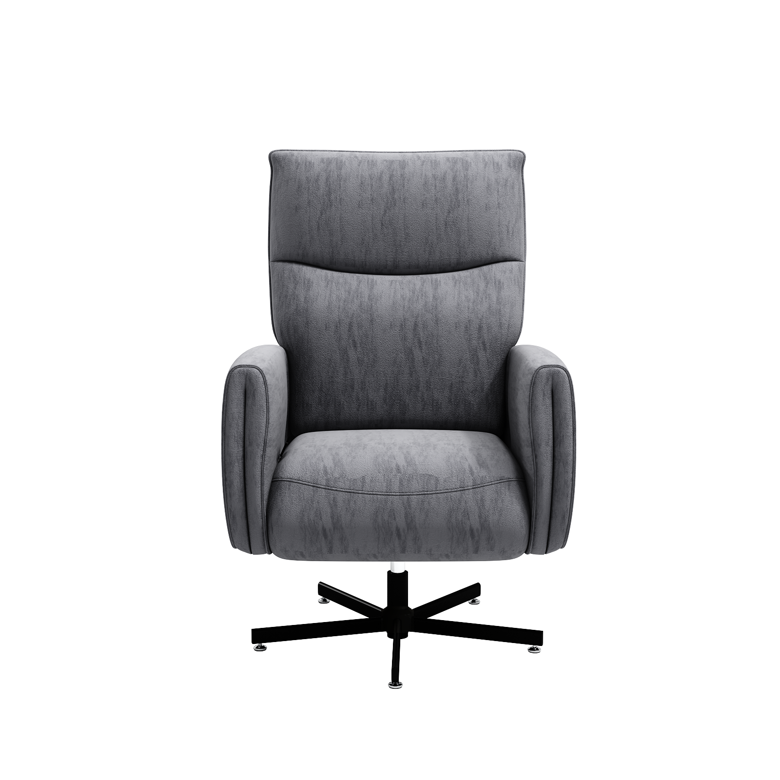 Power Swivel Recliner Chair, Electric Reclining with USB & Type-C Charging, 360° Swivel Velvet Upholstered Accent Chair, for 