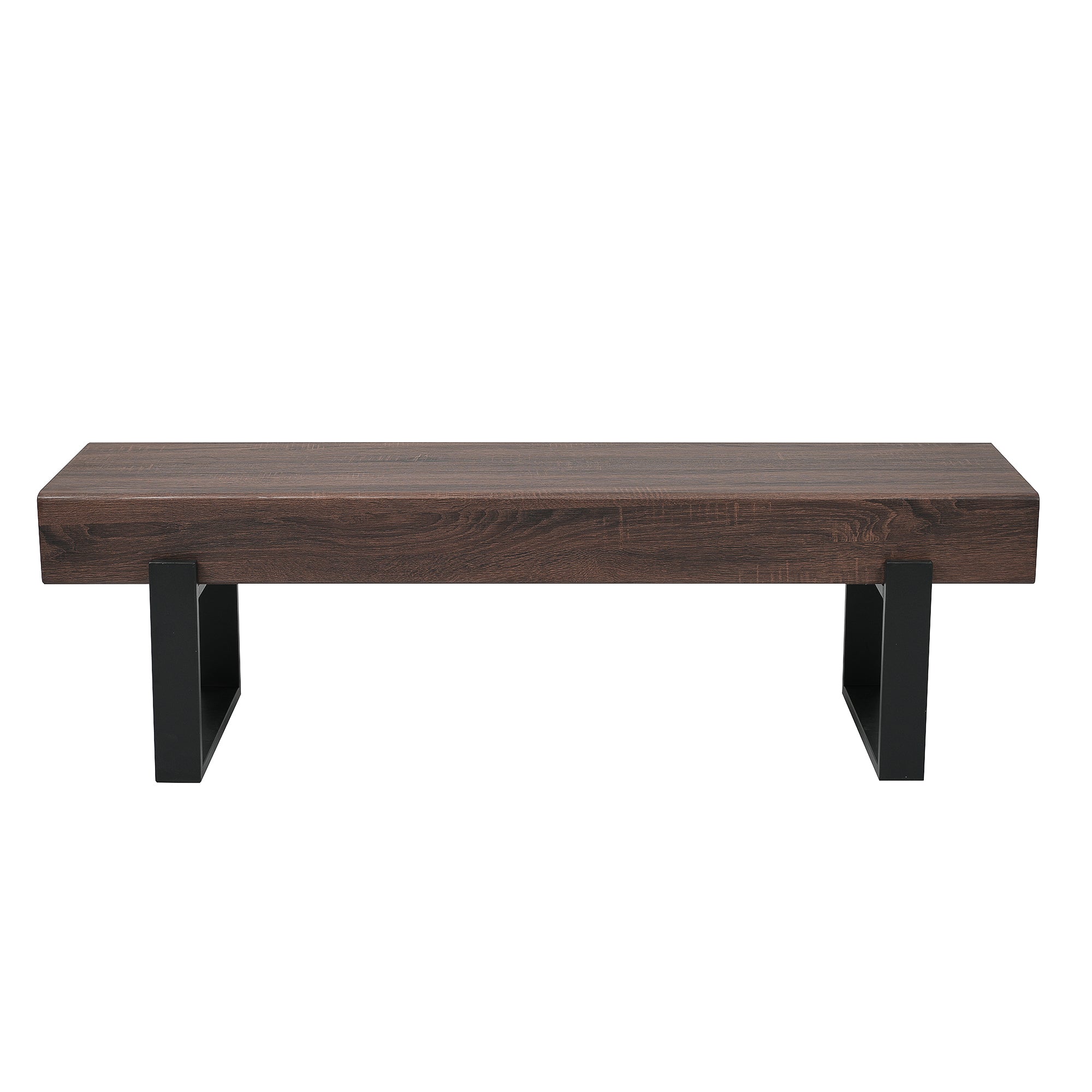 59' Dining Bench, Farmhouse Indoor Kitchen Table Benches, Bed Bench, Industrial Shoe Bench, Entryway Benches - Grand Goldman Shop