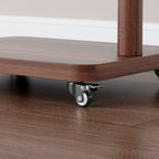 Coat Racks solid wood hanger 15.7* 11.8*71in Solid environmental protection easy to assemble beautiful can be placed in the bedroom/entrance/living room (Walnut) - Grand Goldman Shop