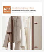Coat Racks solid wood hanger 23.6* 11*71in Solid environmental protection easy to assemble beautiful can be placed in the bedroom/entrance/living room (Walnut) - Grand Goldman Shop