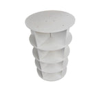 7 Tier Rotating Shoe Rack Tower, Spinning Shoe Display, 360 Shoe Rack Storage Round Carousel, Vertical Handbag Rotate Shoes Closet Organization (WHITE) - Grand Goldman Shop