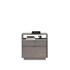 Lateral File with Two Drawers, Medium Gray finish | Premium Home Decor - Grand Goldman