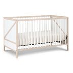 Pixie Zen 3-in-1 Crib in Washed Natural/White - Grand Goldman