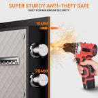 2.8 Cu Ft Large Home Safe with Fireproof Bag, Heavy-Duty Steel Construction, Digital Keypad, 10mm Door & 28mm Bolts, Removabl