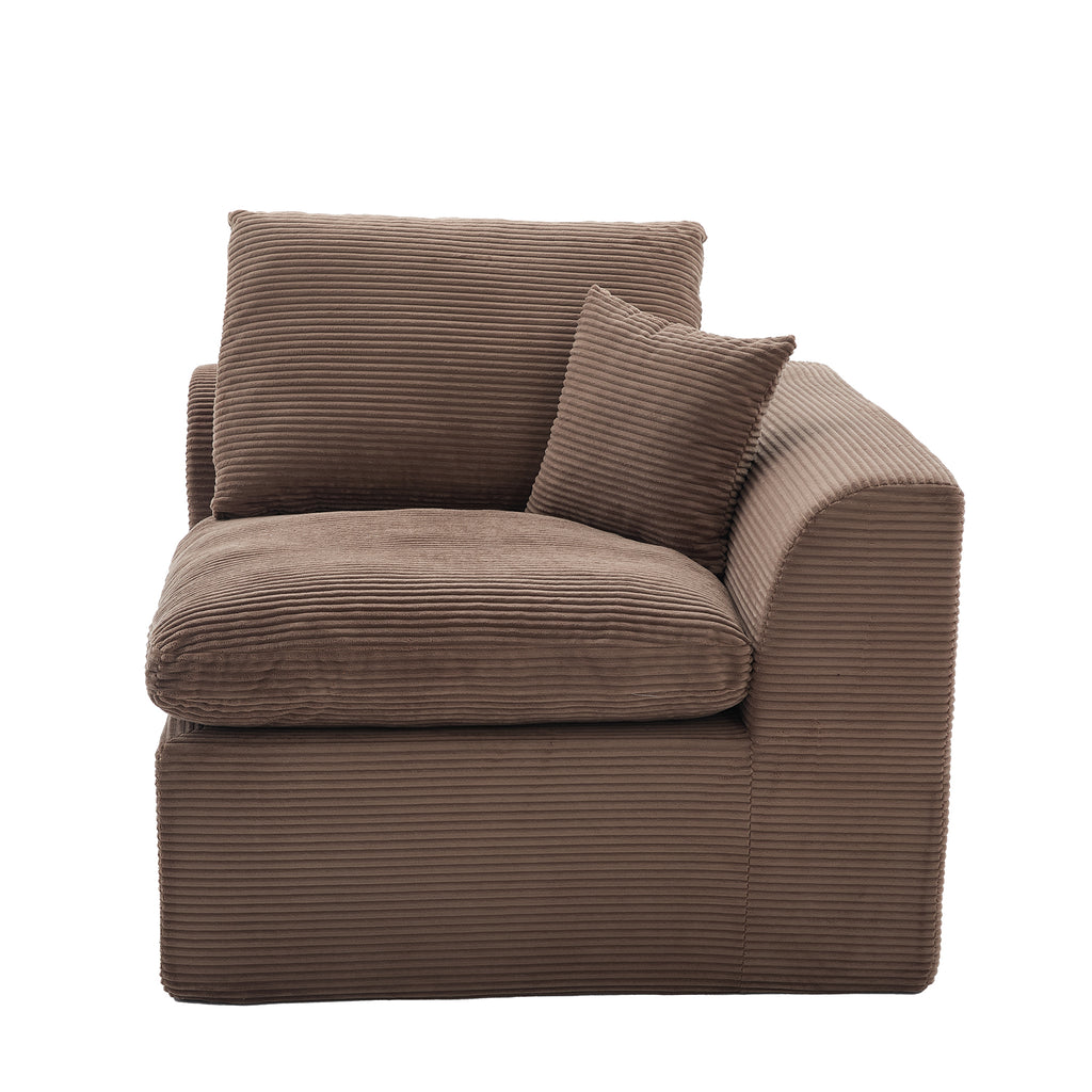UNITED WE WIN Modular Sectional Sofa Cloud Couch,Comfy Cloud Modern Sofa,2 Seater with Cushion Covers Removable Furniture for Living Room Bedroom Apartments Dorms,No Assembly Required - Grand Goldman Shop