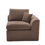 UNITED WE WIN Modular Sectional Sofa Cloud Couch,Comfy Cloud Modern Sofa,2 Seater with Cushion Covers Removable Furniture for Living Room Bedroom Apartments Dorms,No Assembly Required - Grand Goldman Shop