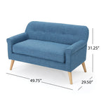 Love seat(Muted Blue) - Grand Goldman Shop