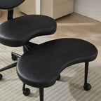Meditation Chair Plus, Cross Legged Chair with Wheels, ADHD Chair, Criss Cross Desk Chair with Lumbar Support and Adjustable 