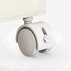 Portable Wardrobe Closet Storage Organizer with Magnetic Doors and Hanging Rod, Cream White - Grand Goldman Shop