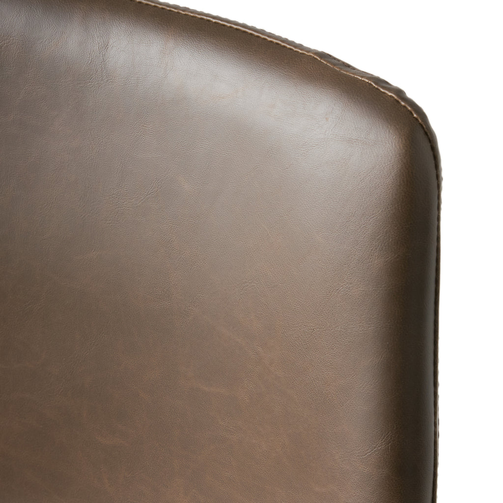Vintage Style Brown 24-Inch Counter Stool (Set of 2) - Grand Goldman Shop