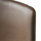 Vintage Style Brown 24-Inch Counter Stool (Set of 2) - Grand Goldman Shop