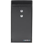 Black Steel Dual Key Depository Safe with Anti-Theft Design and Mounting Hardware, 0.27 Cu Ft | Premium Home Decor - Grand Go