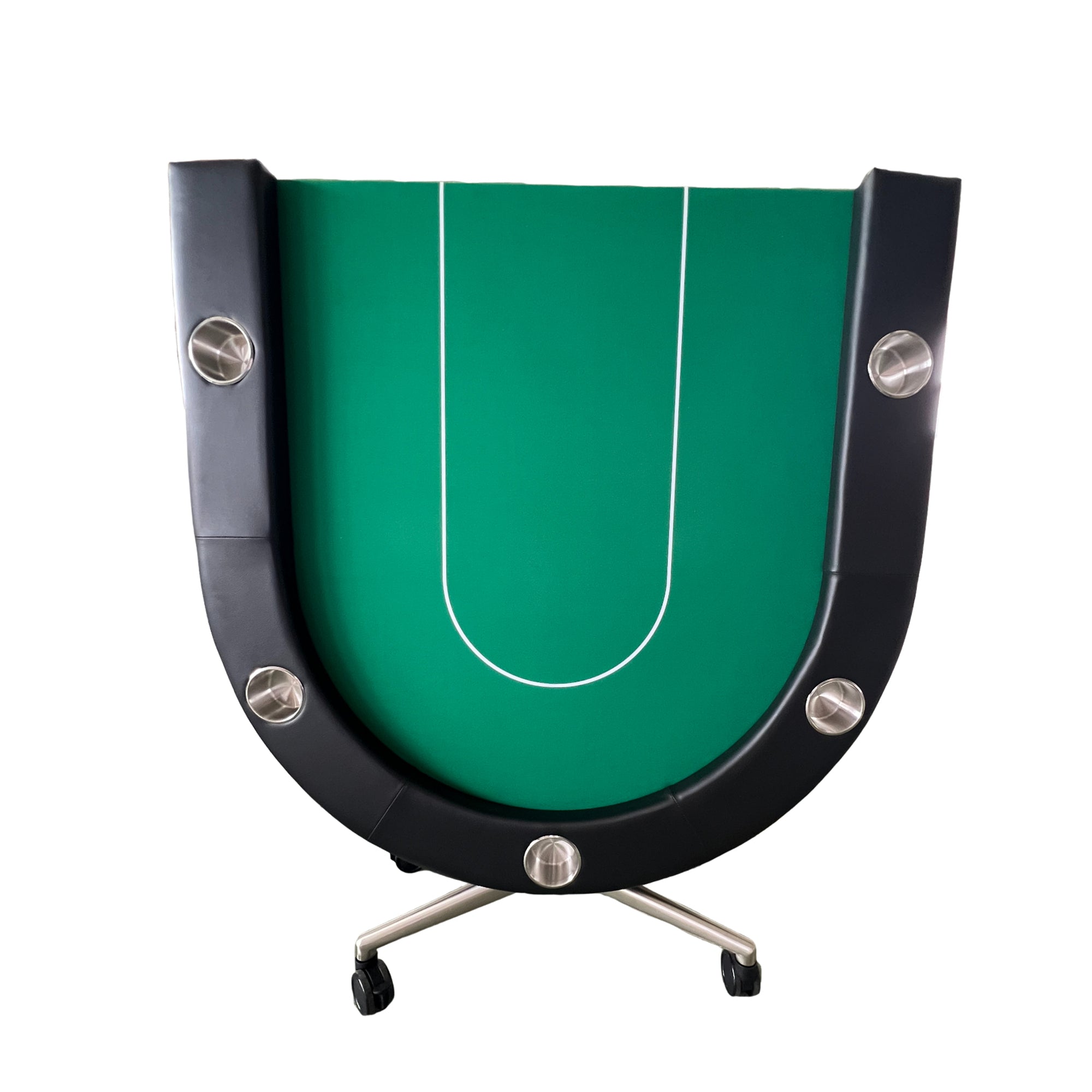 INO Design 94' Fodable Poker Table for 10 players, Green - Grand Goldman