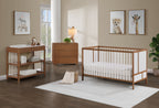 Pixie Toddler Guardrail and Stabilizer Bar in Walnut | Premium Home Decor - Grand Goldman