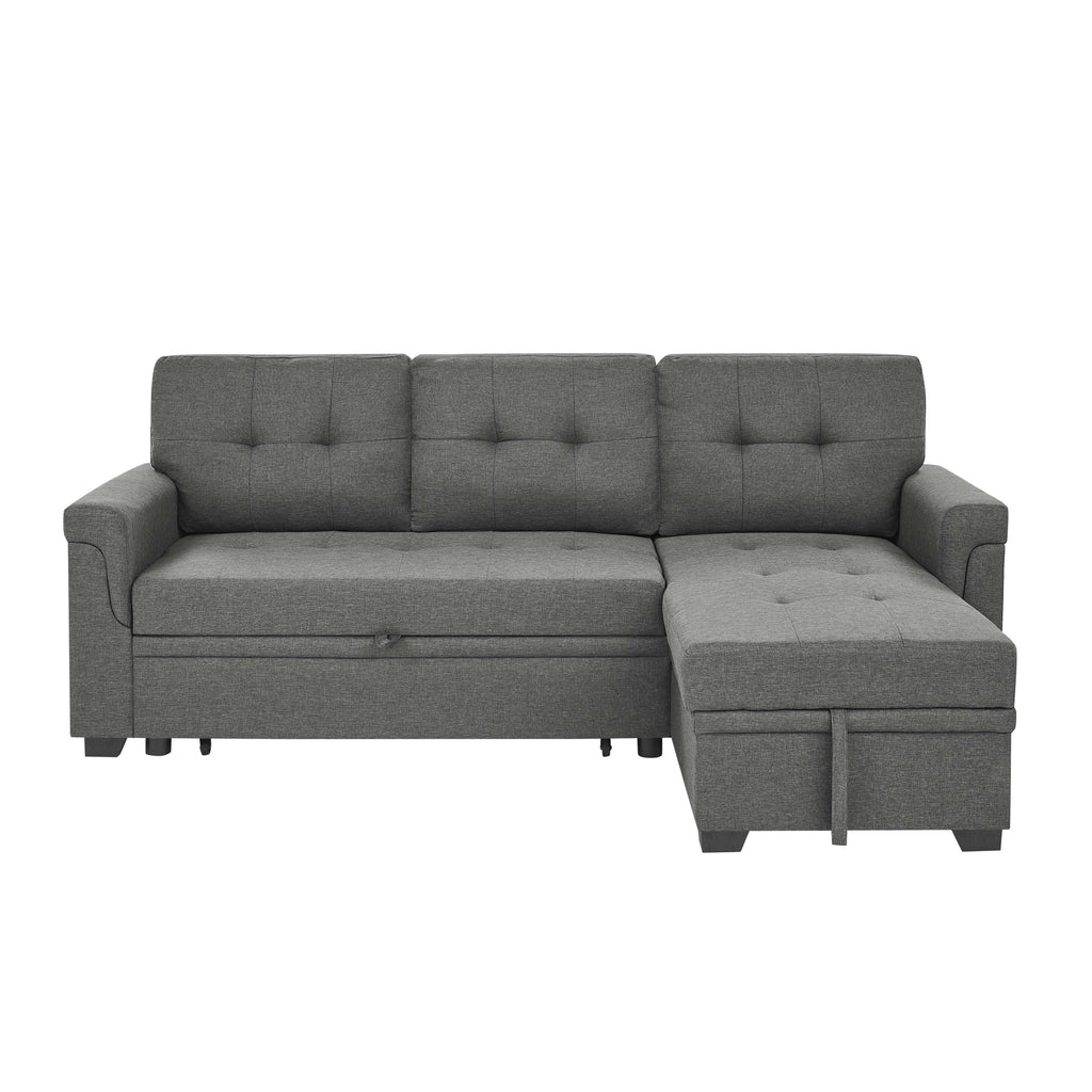 86'' Upholstered Pull-Out Sofa Bed - Grand Goldman Shop