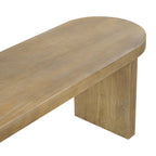 Indoor Pine Dining Bench, 62.9''L Solid Wood Seating, 350lbs Weight Capacity, Fits 3 People for Kitchen, Dining Room & Living Space - Grand Goldman Shop