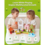 Magnetic Blocks 150 PCS Forest Castle Set STEM Montessori Sensory Toys | Premium Home Decor - Grand Goldman