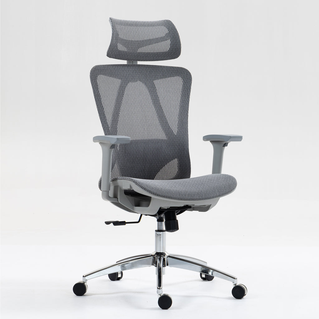 High Back Mesh Office Chair:8360HW-GR - Grand Goldman