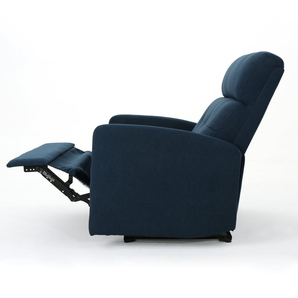 Alma Contemporary Upholstered Loveseat Recliner - Grand Goldman Shop