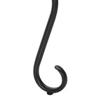 Coat Rack, Hall Tree, Free Standing, 8 Hooks, Entryway, 74'h, Bedroom, Black Metal, Transitional - Grand Goldman Shop