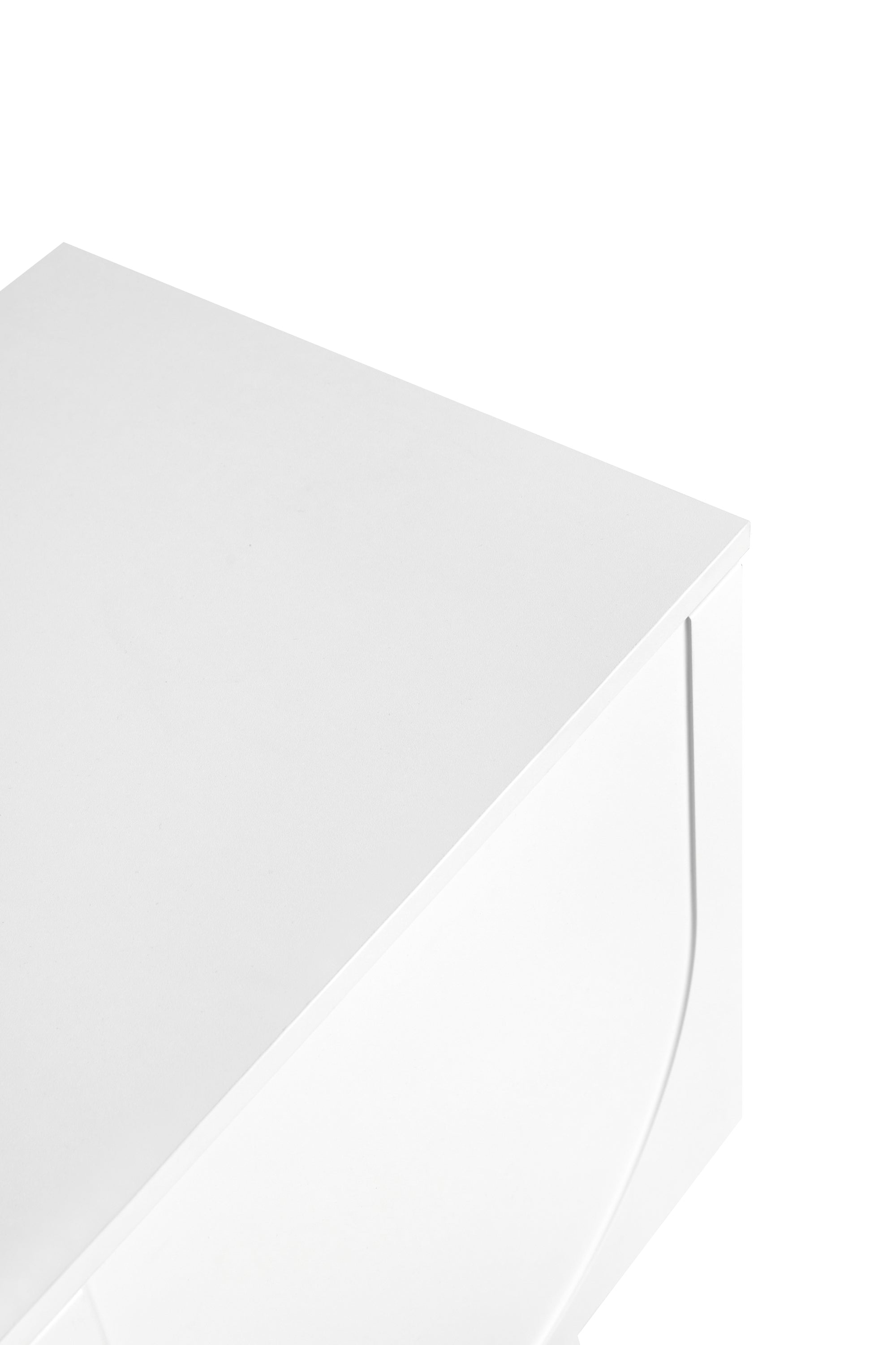 ON-TREND Graceful TV Stand with Arch Cabinets for TVs Up to 78'', Minimalist Entertainment Center with Solid Wood Legs, Practical Media Console with Adjustable Shelves for Living Room, White - Grand Goldman Shop