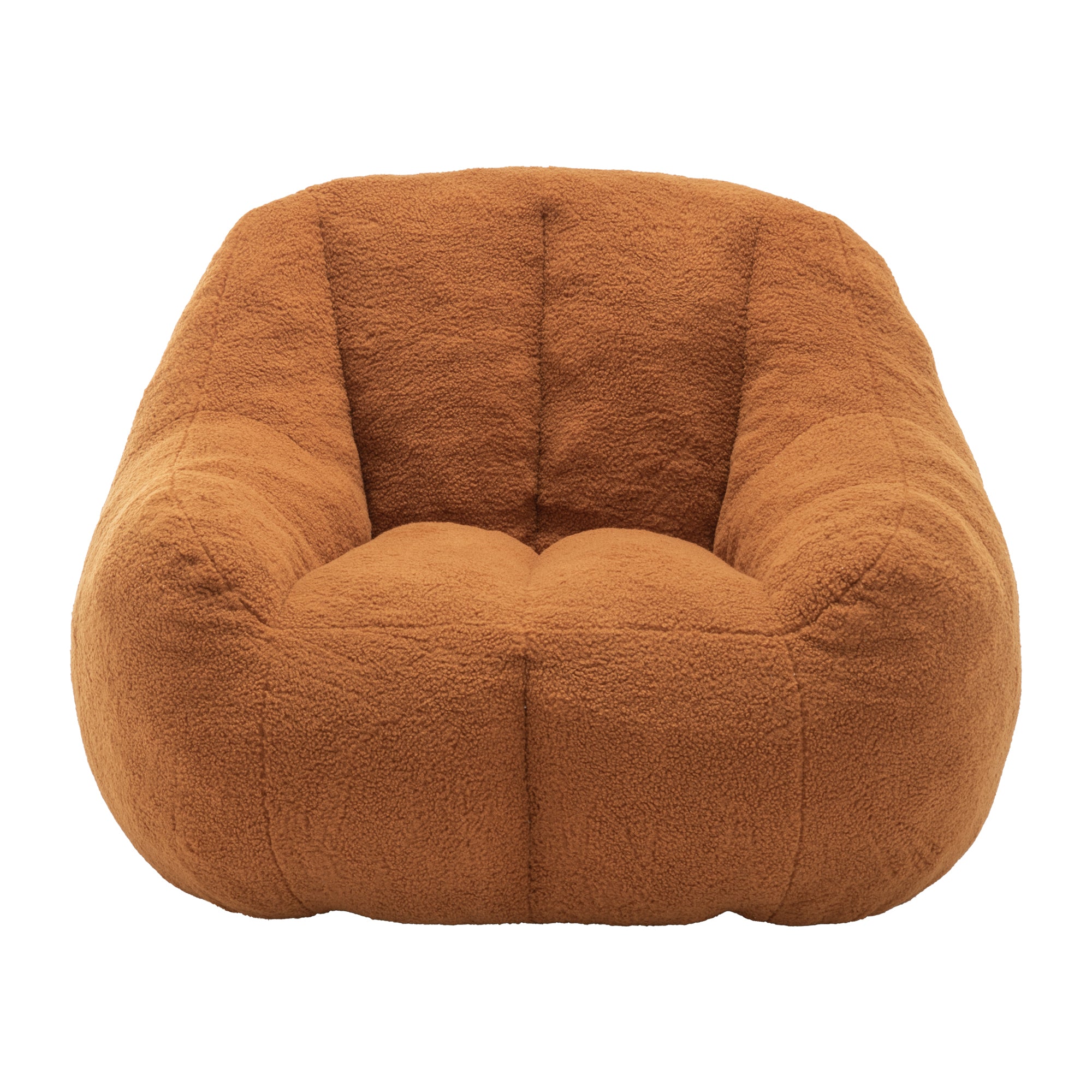 Comfy Bean Bag Chair with Memory Foam Filler – Tufted Soft Stuffed Bean Bag Sofa for Dorm, Apartment, or Living Room – Yellow - Grand Goldman Shop