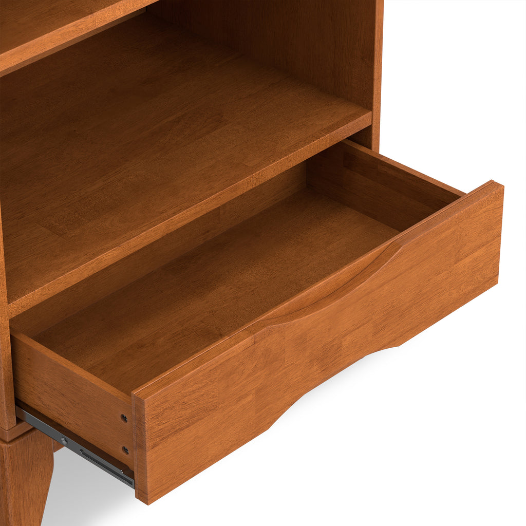 Harper Bookcase with Storage - Grand Goldman