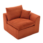 UNITED WE WIN Modular Sectional Sofa Cloud Couch,Comfy Cloud Modern Sofa,2 Seater with Cushion Covers Removable Furniture for Living Room Bedroom Apartments Dorms,No Assembly Required - Grand Goldman Shop