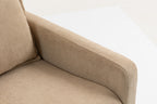Short plush manual button armchair sofa - Grand Goldman Shop