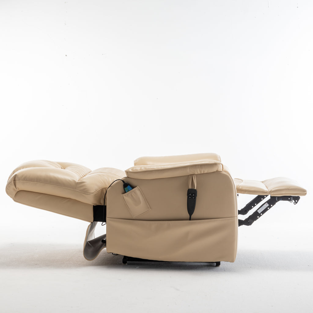 Lounge chair lift chair relax sofa chair sitting room furniture sitting room power supply elderly electric lounge chair (180 degree lying flat) - Grand Goldman Shop