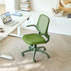 Ergonomic Color Office Chair 350LBS, Home Office, Mesh Back, Integrated Molded Foam, Comfortable Sitting, Flipping Armrest, F