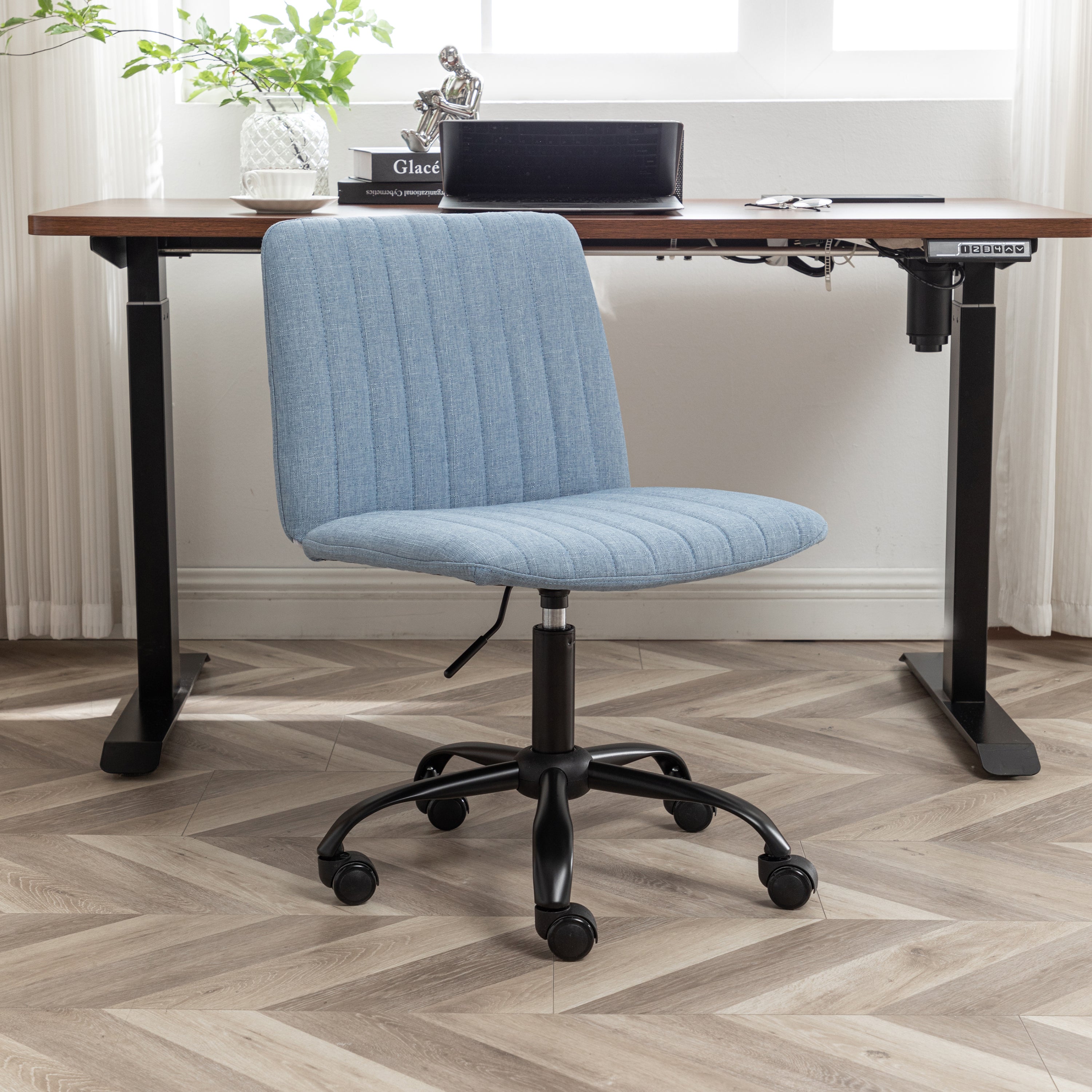 Masar Fabric Swivel Office Chair - Grand Goldman