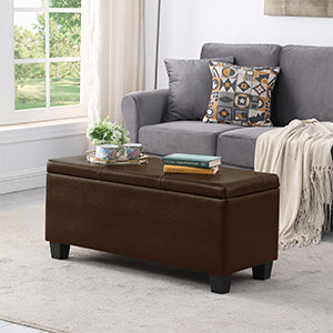 [VIDEO] Large Storage Ottoman Bench Set, 3 in 1 Combination Ottoman, Tufted Ottoman Linen Bench for Living Room, Entryway, Hallway, Bedroom Support 250lbs - Grand Goldman Shop