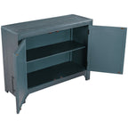 U_STYLE 40'' Modern Cabinets with Unique Design Doors with 1 Adjustable Shelves,Suitable for Multiple Rooms Such as Living Room and Study Room - Grand Goldman Shop