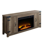 Rustic Oak Fireplace - Grand Goldman Shop