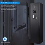 Stylish 4.33 CU FT BIOMETRIC KEYPAD RIFLE SAFE - Available at Grand Goldman