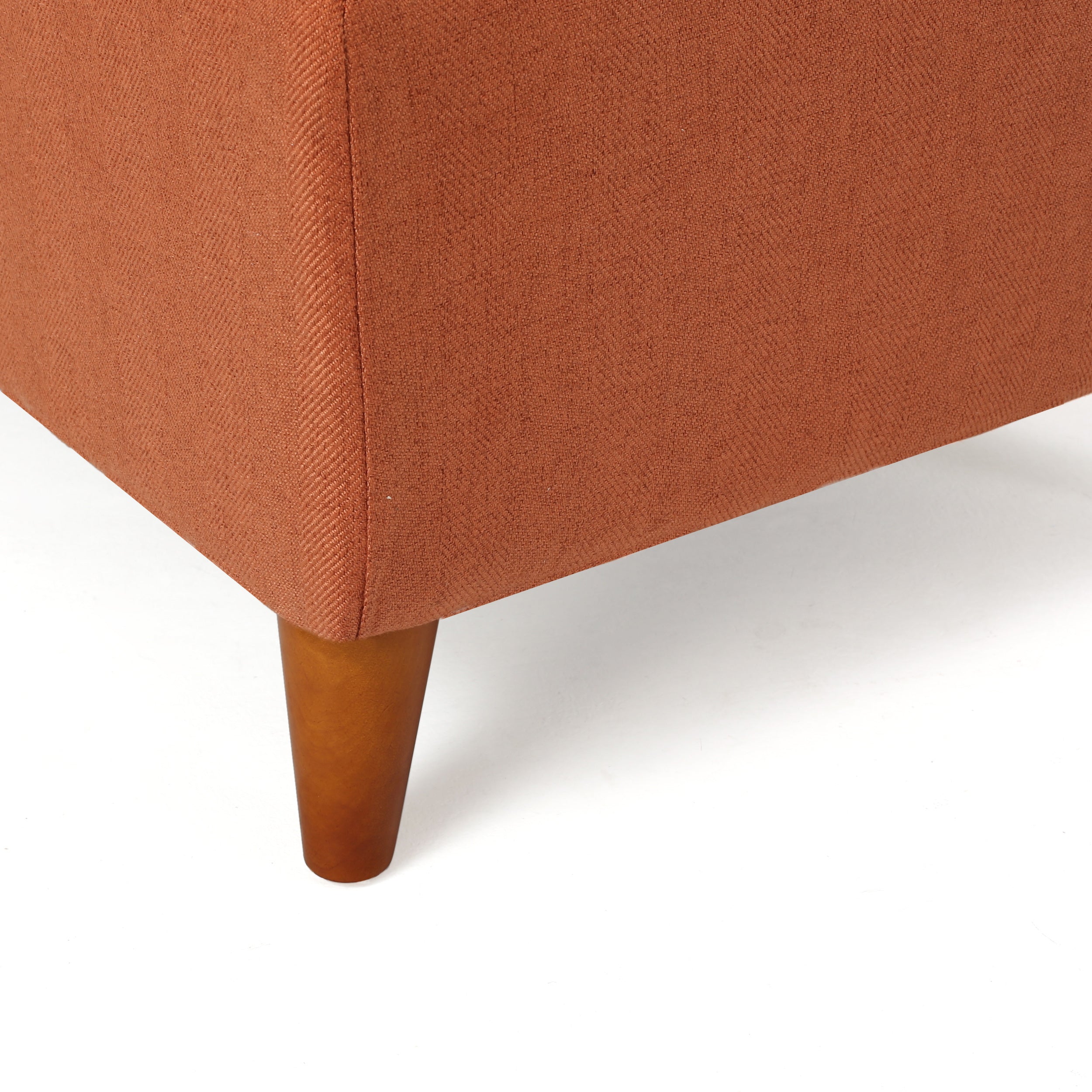 Home Decor, Tufted Ainsley Button Storage Ottoman Bench with Hinged Lid , Ottoman Bench with Storage for Living Room & Bedroom,solid wood leg - Grand Goldman Shop