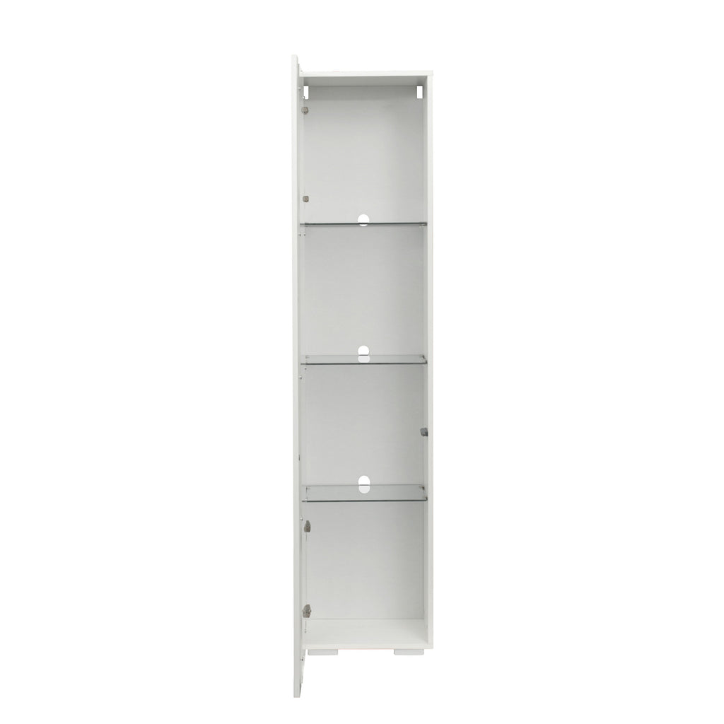 Side cabinet with aluminum strip lamp, - Grand Goldman Shop