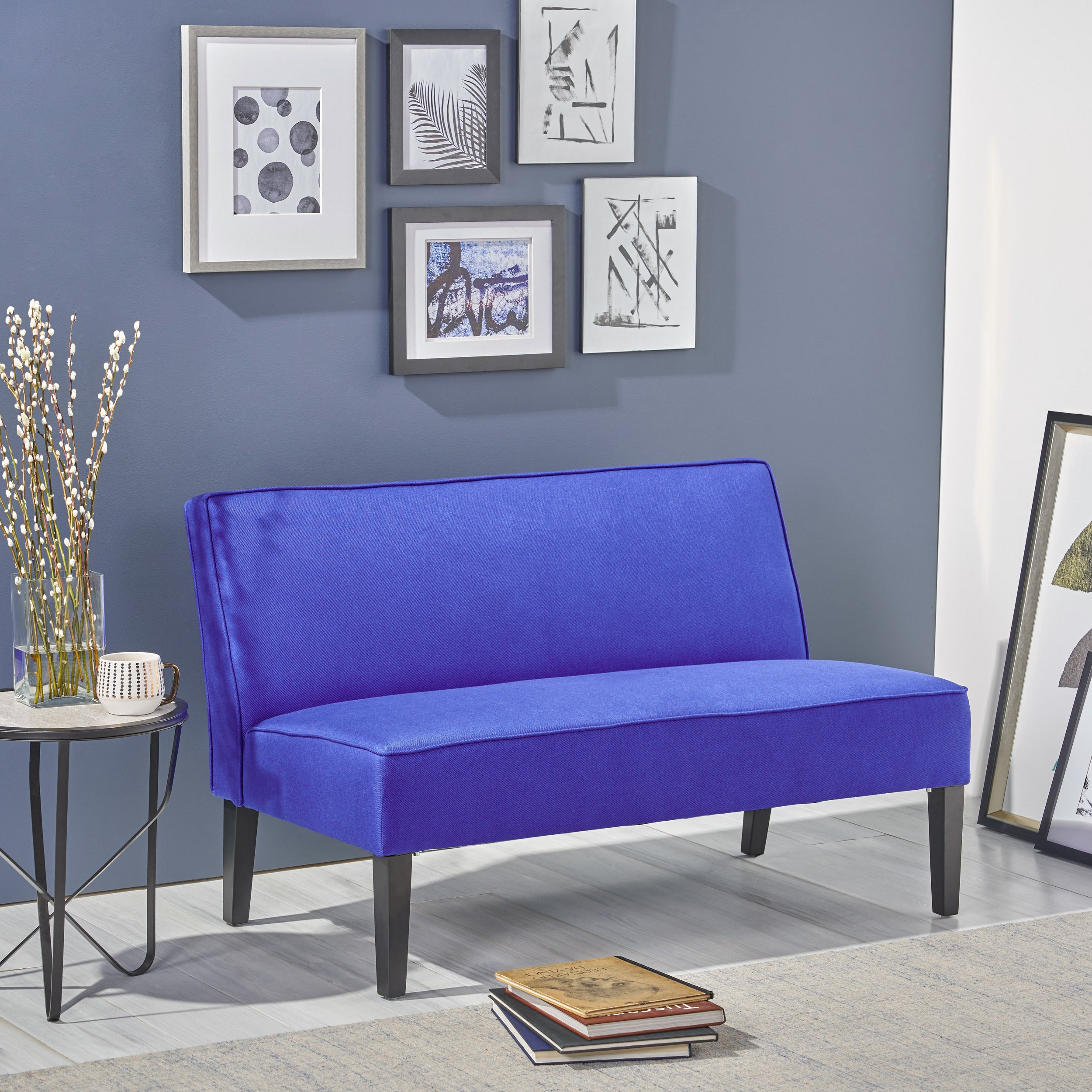 50'' Upholstered Loveseat - Grand Goldman Shop