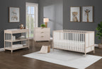 Pixie Finn 3-in-1 Crib in Washed Natural/White - Grand Goldman