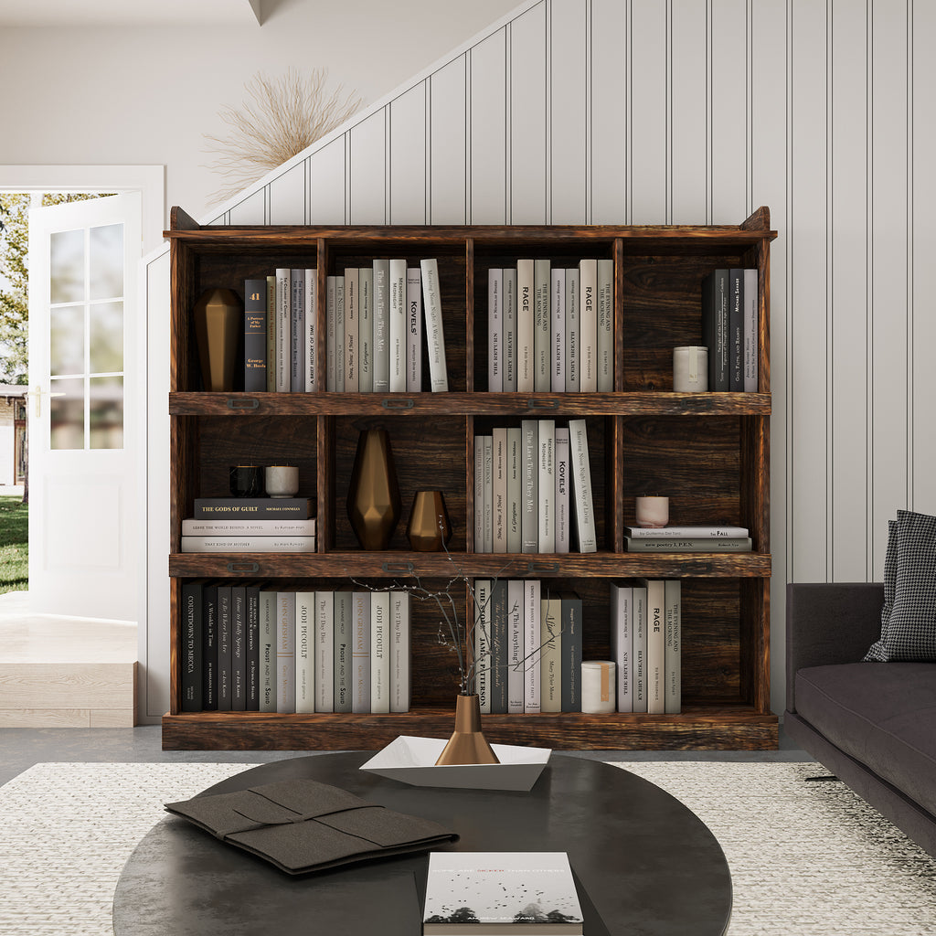 10-shelf Bookcase - Grand Goldman Shop